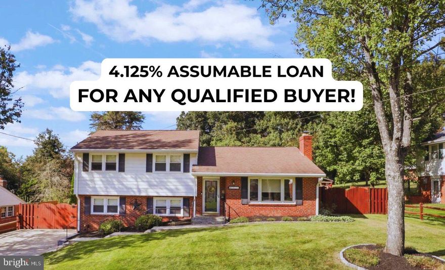 Beautifully maintained home in Springfield’s sought-after Ravensworth community, with a 4.125% ASSUMABLE loan, available to any qualified buyer! This property offers the space, flexibility, and updates you’ve been searching for. With its super flexible layout and thoughtful design, this home is made to adapt to real life, whether you need room for guests, a private home office, multigenerational living, or extra space to spread out. The open-concept main level features new ceramic flooring, fresh neutral paint, and a modern flow for easy everyday living and effortless entertaining. The kitchen is both stylish and practical with granite countertops, updated cabinetry, stainless steel appliances, and bartop seating at the spacious island. The light-filled formal living room with cozy fireplace is the perfect place to unwind. A second living area features classic French doors and a full, accessible bathroom, making it ideal for guests or even an owner's suite!

 Upstairs, you’ll find generously sized bedrooms and a full bath, while the lower level adds even more flexible living space with an additional bedroom, full bath, and abundant storage. Outside, enjoy a large fenced backyard with two patios, two sheds, and newly improved landscaping enhanced by a new retaining wall (2025), creating a backyard that feels both usable and inviting. Tons of recent upgrades like a new attic fan (2026), new refrigerator (2026), new microwave (2026), and more.

Zoned for highly rated Lake Braddock Secondary and a commuter’s dream—just minutes to 495 and a quick stroll to a Pentagon express bus. Steps from the Lake Accotink Trailhead with easy access to Lake Accotink Park, and convenient to tons of shopping and dining options (Milk & Honey, Swiss Bakery, Mike’s American). This home offers a rare combination of expansive space, updates, and desirable location—don’t miss it!