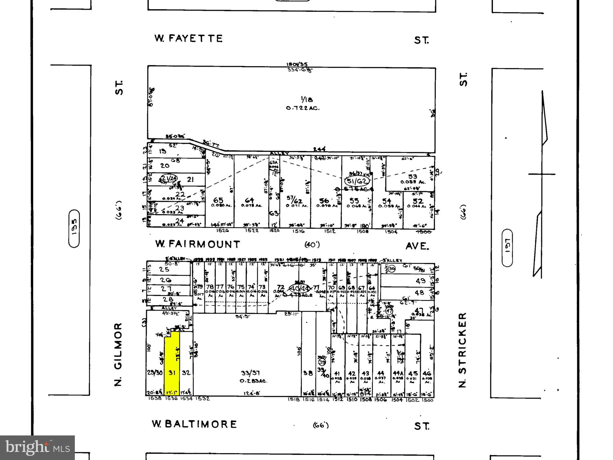 FRANKLIN SQUARE HISTORIC DISTRICT - Land