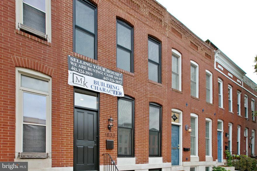 Brand New Federal Hill CHAP Renovation by Building Character with Parking. 3 Finished Levels. Living Room, Dining Room, Kitchen on the Main Level. The 60' Upper Level Offers 2 Bedrooms, 2 Full Baths, Tons of Closet Space, Laundry and Direct Access to the Roof-Top Deck. The Lower Level Includes 2 Rooms and a Full Bath. Whole House Audio System. Custom Tile, Trim and Paint. And Don't Forget the Amazing Building Character 2-Year Builder Service Warranty.