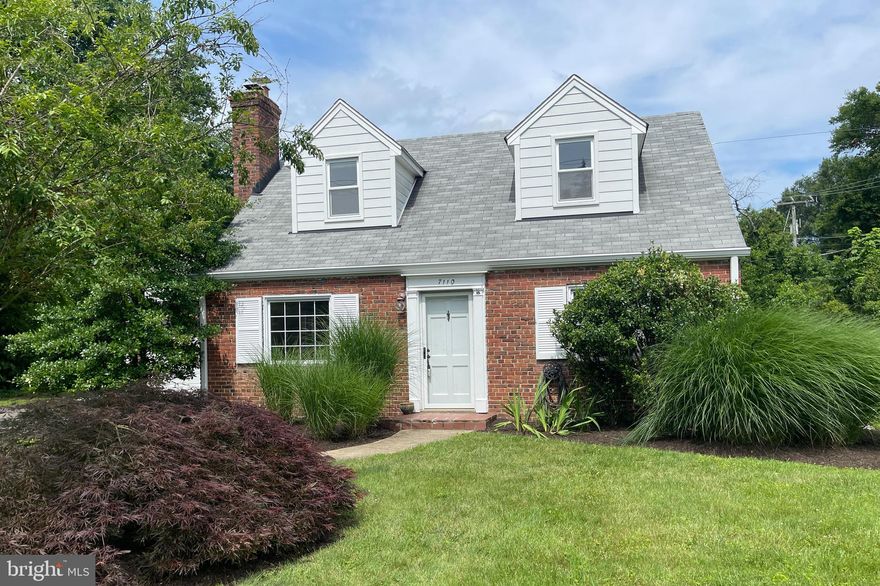 Assumable FHA Loan with low interest rate; contact listing agent for details. Discover the beauty and serenity of Alexandria’s White Oaks neighborhood in this four-bedroom, two-full-bath Cape Cod situated on a level, nearly half-acre, corner lot. This all-brick home with attached one-car garage and large driveway features three levels with a large partially finished walkout basement, extra-large utility room and workshop, and a spacious sunny backyard patio. Freshly painted with new carpet and recent luxury vinyl in the basement, the home features numerous possibilities. Its main level features two bedrooms, a living room with wood-burning fireplace, dining room, and kitchen. The upper level includes two additional bedrooms. Other updates include a new roof in 2015 and new heating and air conditioning in 2018. Additional amenities include an all-house natural gas generator and extra storage shed out back. The southeast facing home is situated on a lot perfect for outdoor activities, with vast amounts of level green space surrounding three sides of the home. The neighborhood also is one of Alexandria’s special gems. Each lot is large, with no more than two homes per acre. Strategically situated in South Alexandria, George Washington Memorial Parkway is just about two miles from the front door heading east, and you can also explore the beautiful Huntley Meadows nature park just about two miles to the west. Huntington Metro is less than three miles away, and Old Town Alexandria and Mount Vernon are both less than five miles away. In addition, Fort Belvoir’s Tulley Gate and Ronald Reagan Washington National Airport are each less than 10 miles away. Don’t miss this opportunity to live in a serene setting that is still right in the middle of all the action that is Alexandria.