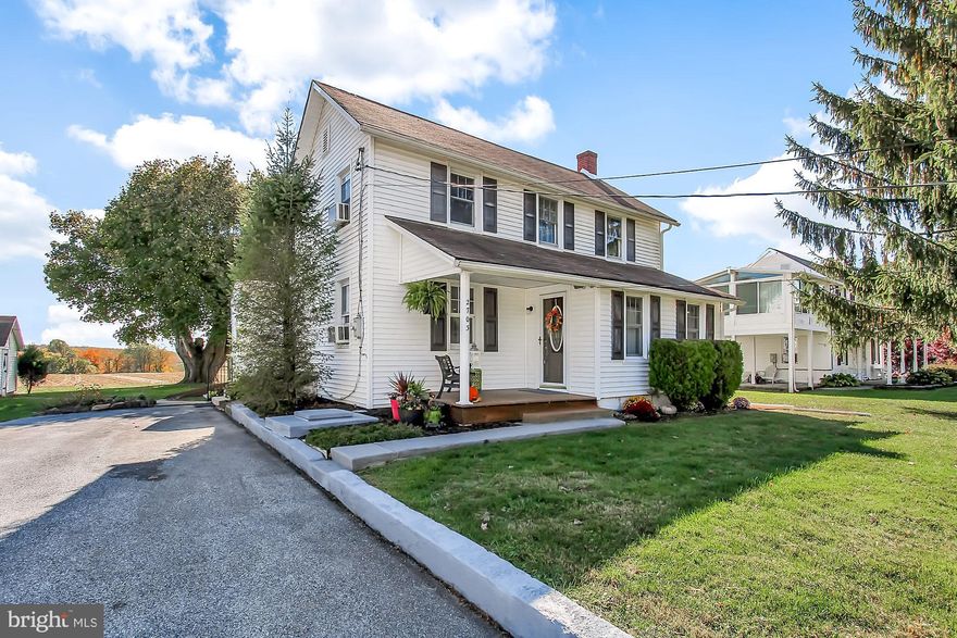 Is a first floor bedroom something you need? Are you looking for a place to have a workshop? Some quiet nights on your deck? This 3 bedroom, 2 bath home located on 1.7 acres has all of that and more. Move in ready with fresh paint, all appliances and detached garage too. This property is a joy to show!