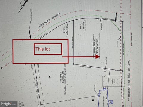 Vacant Land For Sale - 177 PARCEL- Saint Martins Neck Road<br/> Worcester County, BISHOPVILLE, MD 21813