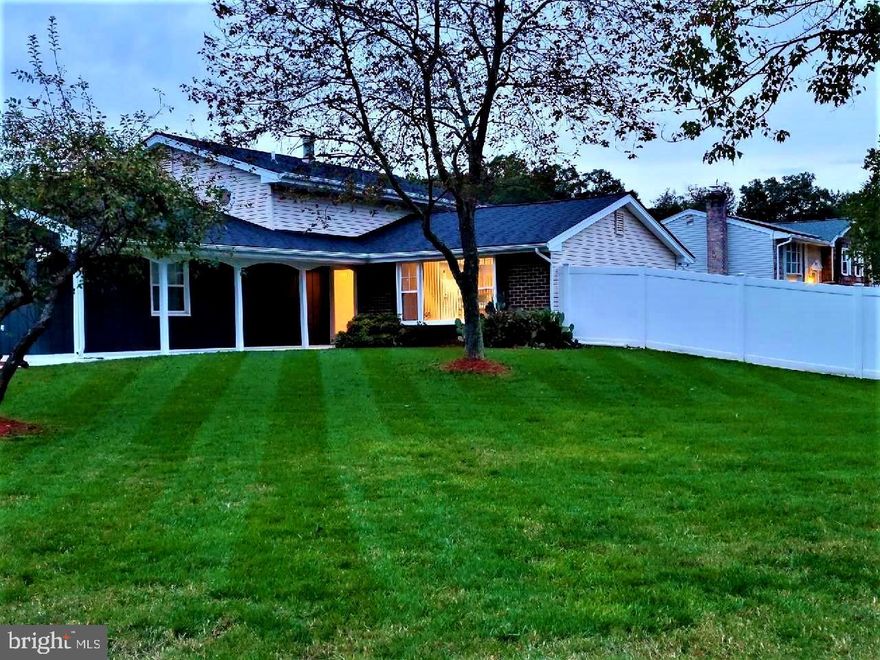 GRAB YOUR REEBOKS  and run to see this this  4BR, 2 bath Split Level home in Pinefield! All of the flooring is new and it's freshly painted inside and out.  It sits on a corner lot with an oversized 2 car garage and landscaping that your friends will envy. Special features include a wide foyer entrance that leads to an open living /dining area with a dream kitchen that features a granite topped center isle and granite counter tops. The upper level consists of an en-suite master bedroom with double closets  and 2  additional king sized bedrooms. The Lower level includes a spacious family room with a gas fireplace for those chilly fall evenings and another king sized bedroom that connects to a full bath.  Outside there's a new 6ft fence that creates a screen of privacy around the newly lined inground swimming pool.  These are just some of the many features of this lovely home that's set in a quiet neighborhood with amenities that you dream about such as a community park, ball fields, beautiful trees and sidewalks.  Just minutes away from Cedarville State park, shopping, schools, commuter parking and major commuter routes to DC and VA.   AGENTS - PLEASE HAVE YOUR CLIENTS REMOVE SHOES WHEN TOURING OR USE THE PROVIDED SHOE COVERS. THE FLOORING IS NEW! PLEASE TURN OFF ALL LIGHTS AND MAKE SURE ALL DOORS ARE LOCKED UPON LEAVING THE PROPERTY.  IF YOU OR YOUR CLIENTS USE THE RESTROOM, PLEASE FLUSH THE TOILET. PLEASE HAVE YOUR CLIENTS WEAR FACE MASKS  AND PRACTICE COVID 19 SAFEGAURDS WHEN INSIDE THE PROPERTY. THANKS VERY MUCH.