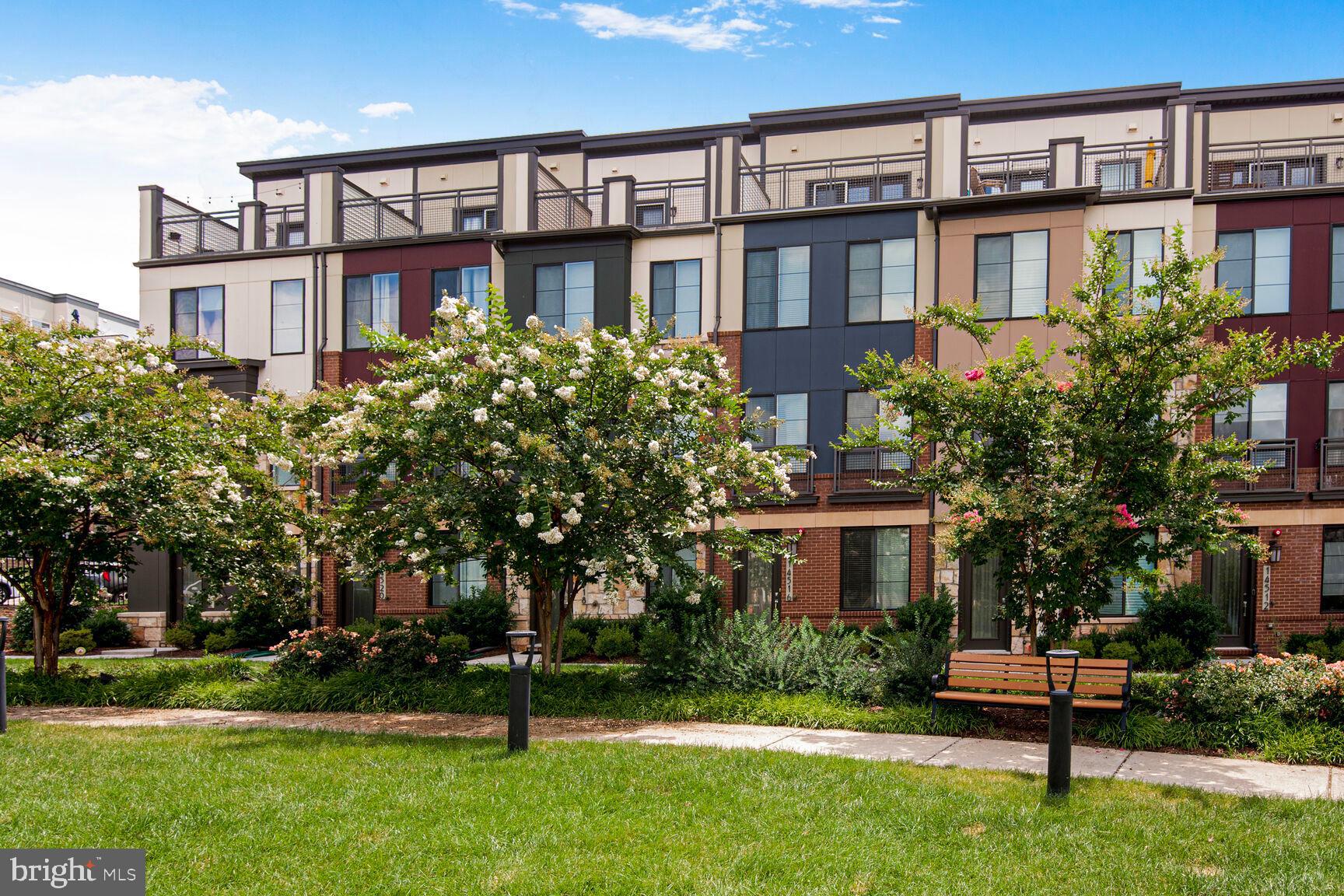 Welcome to 14516 Lake Vista Drive: a stunning townhome in one of Chantilly’s most desirable communities! This beautifully maintained 4-level home blends modern design with everyday comfort, offering 3 spacious bedrooms, 3.5 bathrooms, a 1-car garage, and soaring 9-foot ceilings throughout. The lower level features a versatile rec room with hardwood floors and direct garage access. The gourmet kitchen is a chef’s dream, with stainless steel appliances, quartz countertops, a 5-burner gas cooktop with hood, and a large center island perfect for cooking and entertaining. The main level also includes separate dining and family rooms and a convenient half bath.
Upstairs, you’ll love the dual primary suites, each with its own private bath—ideal for guests, a home office, or workout space. The laundry closet with a new stackable washer and dryer completes this level.
The upper level is made for entertaining with a loft, an additional bedroom and full bath, and a breathtaking rooftop terrace with panoramic views—perfect for relaxing or hosting friends.
Located moments from trails, across from a beautiful private park, Wegmans, restaurants, and entertainment, with easy access to Route 28, I-66, Rt. 50, and Dulles Airport, this home offers unmatched convenience and lifestyle.
