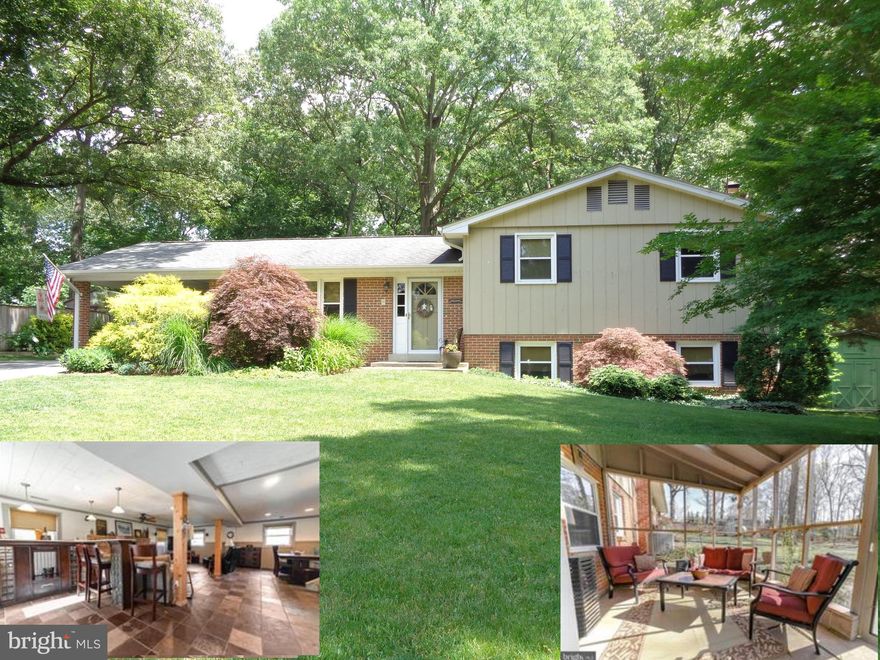 DESIGNED WITH COMFORT IN MIND, WITH AN OPEN, AIRY ATMOSPHERE 4 LEVELS PROVIDE AMPLE SPACE FOR EVERYONE: FROM THE BIG LIVING ROOM & DINING ROOM TO THE GOOD-SIZED BEDROOMS, YOU'LL BE IMPRESSED! COME VIEW THE SPACIOUS, COMPLETELY FENCED BACK YARD ENJOY THE PRIVATE SCREENED PORCH OFF THE LARGE FAMILY ROOM WITH SLATE FLOORING & GAS FIREPLACE THAT S PERFECT FOR GATHERINGS OR ENTERTAINING! THE CUSTOM-BUILT PANTRY IS A BONUS FEATURE OF THE WARM, INVITING KITCHEN RETREAT TO THE PRIVATE MASTER SUITE ROMP THE FENCED, SHADED, PEACEFUL BACK YARD OR TINKER IN THE BASEMENT WORKSHOP OR THE 20' X 13' OUTSIDE SHED...WINDOWS, ROOF & HVAC HAVE ALL BEEN UPDATED FOR EXTRA VALUE! NO HOA DUES TO WORRY ABOUT IN THIS GREAT NEIGHBORHOOD CONVEINENTLY LOCATED FOR JBAB, THE PENTAGON, RTS 5/495 BELTWAY ACCESSS, VIRGINIA, DC & THE BRANCH AVE METRO STATION--SEE IT FOR YOURSELF!