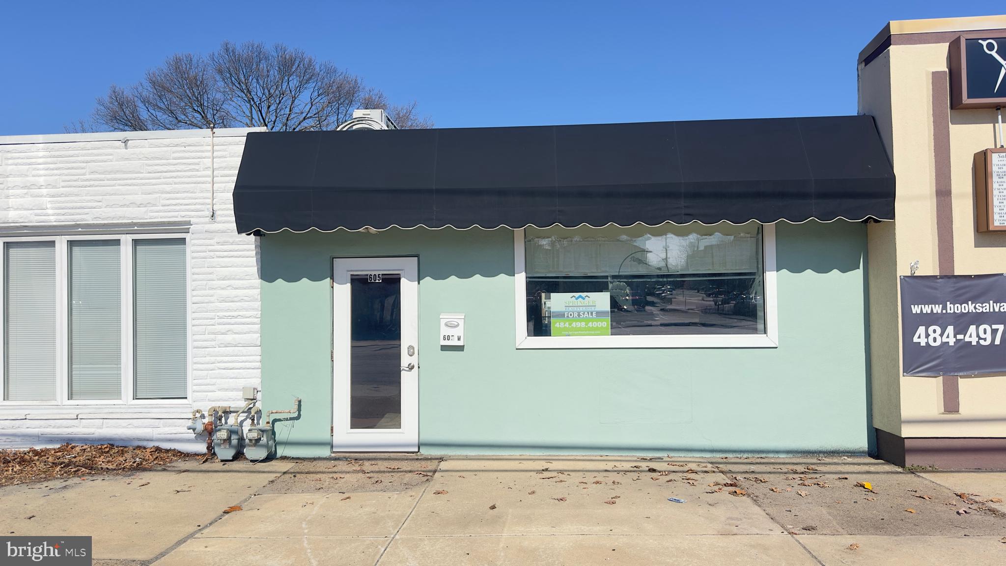 Price reduced! Great space to start your own business. Great neighborhood, great location for take out food, jewelry store, coin shop, barber shop, consignment shop...so much more! This location was once a Homemade Ice Cream Shop and a Homemade Pasta store / manufacturing facility. Over 20,000 vehicles pass by this storefront each day. This shop is minutes from major highways I95 and Route 476 and is accompanied by many other local businesses in the area. The property was updated in 2016 with a new 200 Amp service and all new wiring throughout. The plumbing was also replaced in 2016 throughout the building with new Pex and a hot water heater. A mini-split with a heat pump was installed in 2016 and was repaired in June 2024. A new roof was installed in 2016 and has been re-coated in 2024. The building has an approved ADA bathroom with its own electric baseboard heat source. There is a covered back deck constructed with composite decking that was installed in 2016. All the concrete on the storefront was replaced in 2016. Included with the property is a 3-compartment sink system (REGENCY 94" 16-GAUGE SS 3 SINK). Electric Heat/Cooling. No gas currently - Gas is available with an existing meter on property. Land Area: 2,680 square feet with parking in the rear. Pictures are both current and past use of the property.