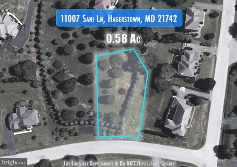 Vacant Land For Sale - 11007 Sani Lane<br/> HAGERSTOWN, MD 21742