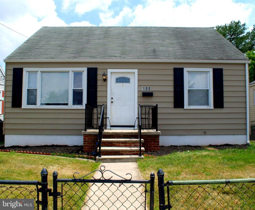 great home with 2 bedrooms on main level, finished attic with two additional rooms, fenced in yard with lots of backyard space