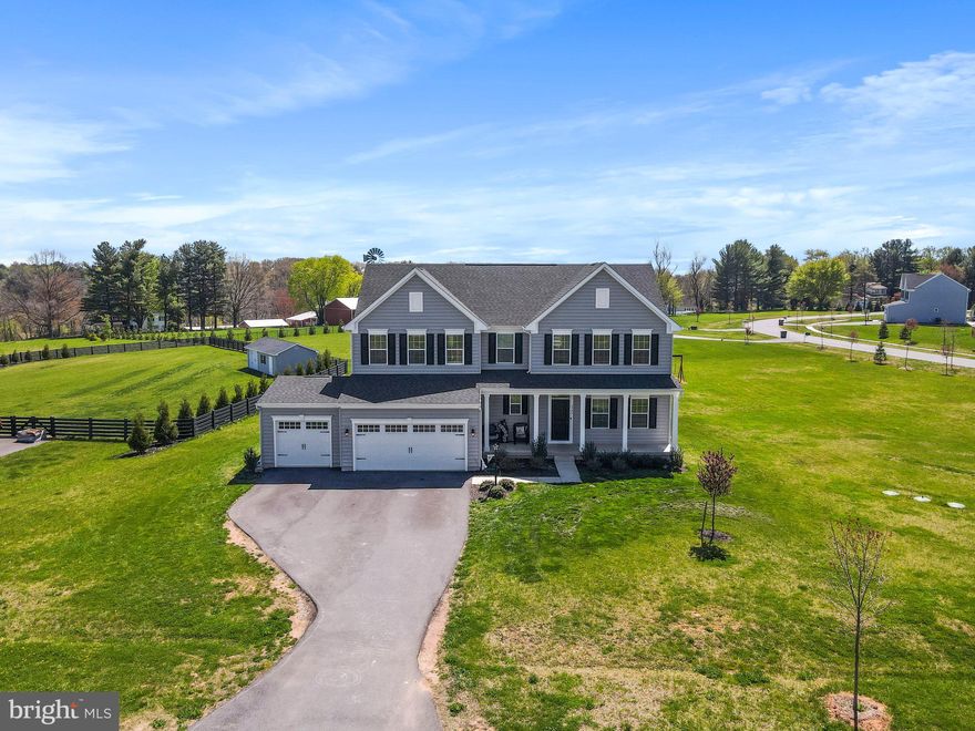 Check out this Roanoke model, 6BR Colonial located in the Caple Ridge Community! With easy access to routes 140 & 32, and I-795 making Westminster, Owings Mills, and Downtown Baltimore...all just a short drive away. 6 Bedrooms, 4 Full Baths. Upper level includes Owner's Suite with sitting area, 2 walk-in closets and private bath, 4 additional Bedrooms - two with walk-in closets and one with private bath, hall Bath, Loft and Laundry Room. Main level includes Foyer; Office; Dining Room; Family Room w/  gas fireplace; Kitchen with Dining Area, a huge island, large walk-in pantry, SS Appliances including gas cooktop &  electric wall oven; and Family Entry leading to an attached 2-car Garage. Lower level has been fully finished for the ultimate hang out spot and a walk out to the level rear yard. The yard is a corner lot, level and spacious. The roof was also upgraded to architectural shingles at time of build. Schedule your tour today!