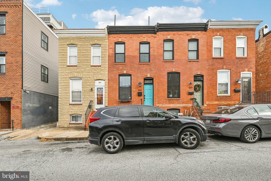Step inside this beautiful, turn-key property in the heart of Canton! The first floor features open-concept living with a gourmet kitchen and powder room, accented with stunning hardwood flooring and exposed brick walls. The second floor offers a primary bedroom with an en-suite bathroom, complete with a walk in shower. A second bedroom and full bathroom complete the second floor’s living space. This floor also provides access to a rooftop deck with 360 degree views of the city. The basement level features a third bedroom or additional space for entertaining, a full bathroom, laundry, and ample storage. After a long day, beat the frustration of searching for a place to park by using the oversized parking pad in the rear of the home. With a great walkability score and easy access to dining, entertainment, Patterson Park, and the promenade, there are endless possibilities for how you choose to spend your free time. Schedule a private tour today to visualize your lifestyle in your incredible new home!