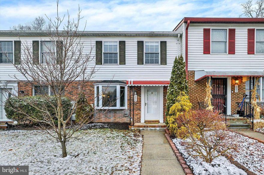 Professional photos are on the way… but you won’t need them to fall in love with this charming townhome in the peaceful community of Chippendale.
Perfectly positioned just minutes from Interstate 695, shopping, and dining, this home offers the best of both worlds — everyday convenience with a quiet, tucked-away setting that feels removed from the rush.
Step inside to a welcoming main level where the updated kitchen flows seamlessly into the dining room, creating an open and inviting space ideal for entertaining or casual evenings at home. A beautiful bay window enhances the living room, filling the space with natural light and warmth. For added ease, the main level also features a powder room and laundry room — thoughtfully placed for everyday living.
Upstairs, you’ll find a spacious primary bedroom and a generously sized second bedroom with the flexibility to convert into two separate rooms if desired, along with a full bath.
Out back, the yard backs to public open space, offering additional room to play, relax, or simply enjoy the privacy. There’s always ample parking right out front, plus a nearby common area that provides even more space to spread out and enjoy the neighborhood.
Comfort, flexibility, and location — this one truly checks all the boxes.