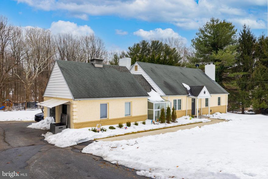 Welcome home to this inviting four-bedroom, two-and-a-half-bath renovated Cape Cod situated on a private 0.94-acre lot in North Star. This residence offers an exceptional array of features. The recently renovated kitchen includes white cabinetry, quartz countertops, a farmhouse sink, stainless steel appliances, a gas range, and a ceramic tile floor. Sliding doors in the kitchen provide a tranquil view of the expansive backyard. The dining room is enhanced with board and batten detailing, while the living room presents a warm and welcoming atmosphere with a wood-burning fireplace. Original refinished hardwood floors extend throughout most of the home. Completing the main floor are a generously sized bedroom, a half bath, and a laundry room. The laundry room includes a relatively new Maytag commercial-size washer and gas dryer. The upper level includes two bedrooms and a hall bath. The second upstairs bedroom features a spacious walk-in closet that spans the length of the room, ideal for clothing, storage, or additional play space. The hall bath is elegantly finished with marble countertops and marble flooring. The newly remodeled lower level features a family room with vinyl plank flooring, a wood-burning fireplace, and sliding doors that open to the backyard. The lower-level bedroom includes LVP flooring, a walk-in closet, and a bay window. The fully remodeled bath provides a walk-in shower, marble vanity, and tile floors. There is also a partially unfinished area on the lower level suitable for storage. The backyard is large, level, and bordered by woods. It includes a playset less than five years old and a spacious deck with new railings. The home features a breezeway connecting to the two-car garage. All windows have been replaced except those in the laundry area and breezeway. An exterior French drain and underground downspout drainage system were added in 2022. A new septic system was installed by a professional contractor in 2025. Showings begin Friday. Be sure to include this exceptional property on your tour.