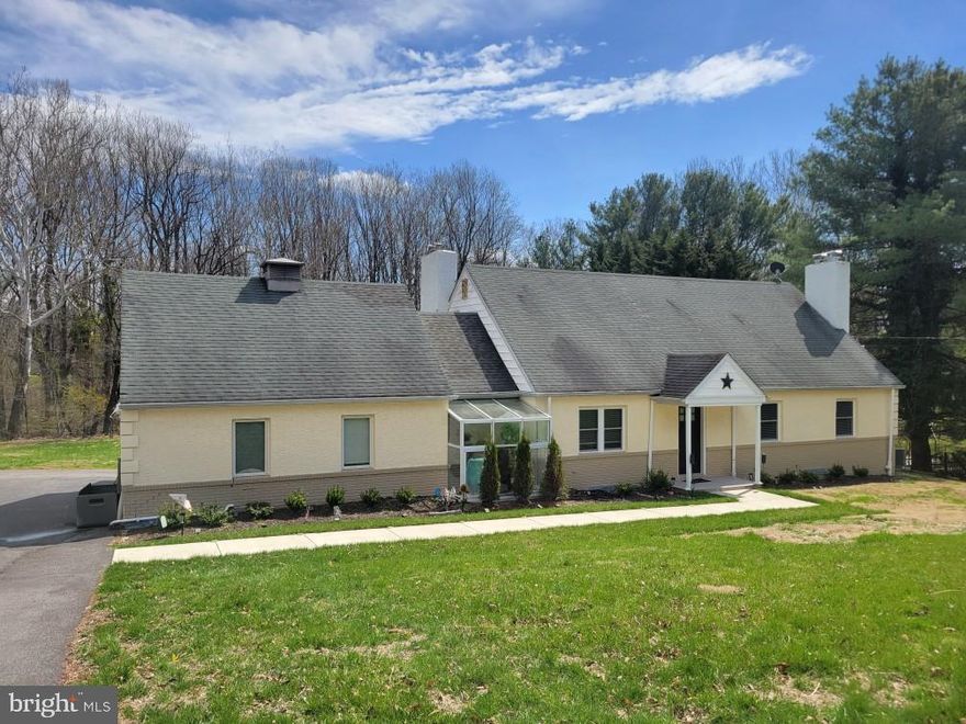 Welcome home to this inviting four-bedroom, two-and-a-half-bath renovated Cape Cod situated on a private 0.94-acre lot in North Star. This residence offers an exceptional array of features. The recently renovated kitchen includes white cabinetry, quartz countertops, a farmhouse sink, stainless steel appliances, a gas range, and a ceramic tile floor. Sliding doors in the kitchen provide a tranquil view of the expansive backyard. The dining room is enhanced with board and batten detailing, while the living room presents a warm and welcoming atmosphere with a wood-burning fireplace. Original refinished hardwood floors extend throughout most of the home. Completing the main floor are a generously sized bedroom, a half bath, and a laundry room. The laundry room includes a relatively new Maytag commercial-size washer and gas dryer. The upper level includes two bedrooms and a hall bath. The second upstairs bedroom features a spacious walk-in closet that spans the length of the room, ideal for clothing, storage, or additional play space. The hall bath is elegantly finished with marble countertops and marble flooring. The newly remodeled lower level features a family room with vinyl plank flooring, a wood-burning fireplace, and sliding doors that open to the backyard. The lower-level bedroom includes LVP flooring, a walk-in closet, and a bay window. The fully remodeled bath provides a walk-in shower, marble vanity, and tile floors. There is also a partially unfinished area on the lower level suitable for storage. The backyard is large, level, and bordered by woods. It includes a playset less than five years old and a spacious deck with new railings. The home features a breezeway connecting to the two-car garage. All windows have been replaced except those in the laundry area and breezeway. An exterior French drain and underground downspout drainage system were added in 2022. A new septic system was installed by a professional contractor in 2025. Showings begin Friday. Be sure to include this exceptional property on your tour.