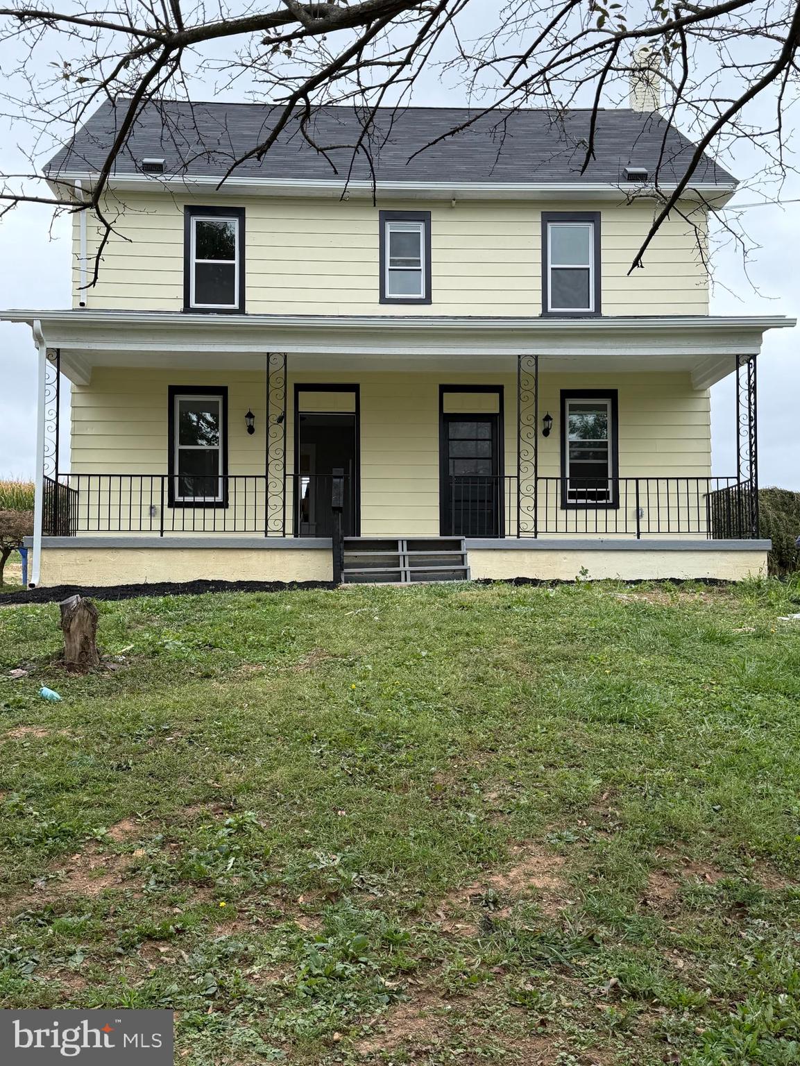 Welcome home to this freshly remodeled five bedroom, two bath farmhouse nestled on an acre in the rolling hills of Southern York County. If you're looking for privacy in a rural setting, then you won't want to miss this. Views of farmland in every direction. This home is nearly 2400 sq. ft which includes an added finished third level that can be used as additional living space to include a large family area, office or an additional bedroom as well as a second kitchen. Enclosed all season room off the second level bedroom with a wood burning stove and plenty of windows to enjoy the beautiful surroundings. All new carpet, flooring, windows, roof, central ac, just awaiting its new owner. Schedule your showing today and see all this amazing property has to offer.
