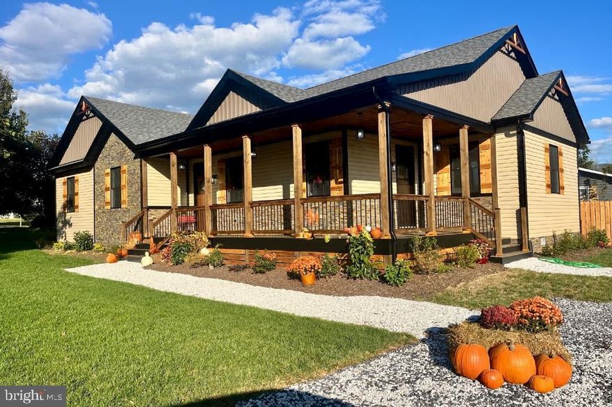 Move In Ready!! Fully custom 1840 sq ft home with 4 bedrooms and 3 full baths. From rustic to modern this home has it all. The exterior shows off a variety of colors and textures with stone veneer and cedar accents. Complimented by a large wrap around porch with Composite decking and a beautiful stained wood ceiling. Surrounded by a fully sodded and landscaped yard.

The interior also has no shortage of upgrades, including: Rustic Waterproof Flooring, Hickory Kitchen Cabinets, Forest Green 10’ Island, Stainless Appliances, Mosaic Backsplash, Hammered Black Granite Countertops, Butlers Pantry, Wood Beams, Built in Entertainment Center, Electric Fireplace, 3 Tiled Showers, His and Hers Master Sinks, Walk in Master Closet, Upgrade Light fixtures, Premium Vanities, Black Hardware throughout, and more

This home is truly one of a kind. Located just minutes away from lake arrowhead, luray caverns, dining, shopping, recreation etc. 

Note: Staging furniture is for reference only and not included with price of home. Construction Completed