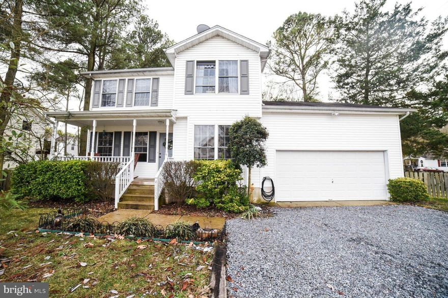 Move in ready under 250!! Comfy colonial nestled on a corner lot with huge fenced backyard, wonderful deck, gazebo and covered front porch. This is a small quiet community with close access to boat ramp, and marinas. Home has nice KT, Large FR, and separate DR on main. 3 good sized BDRMS up with beautifully updated tile baths.  2 car garage on a quarter acre.