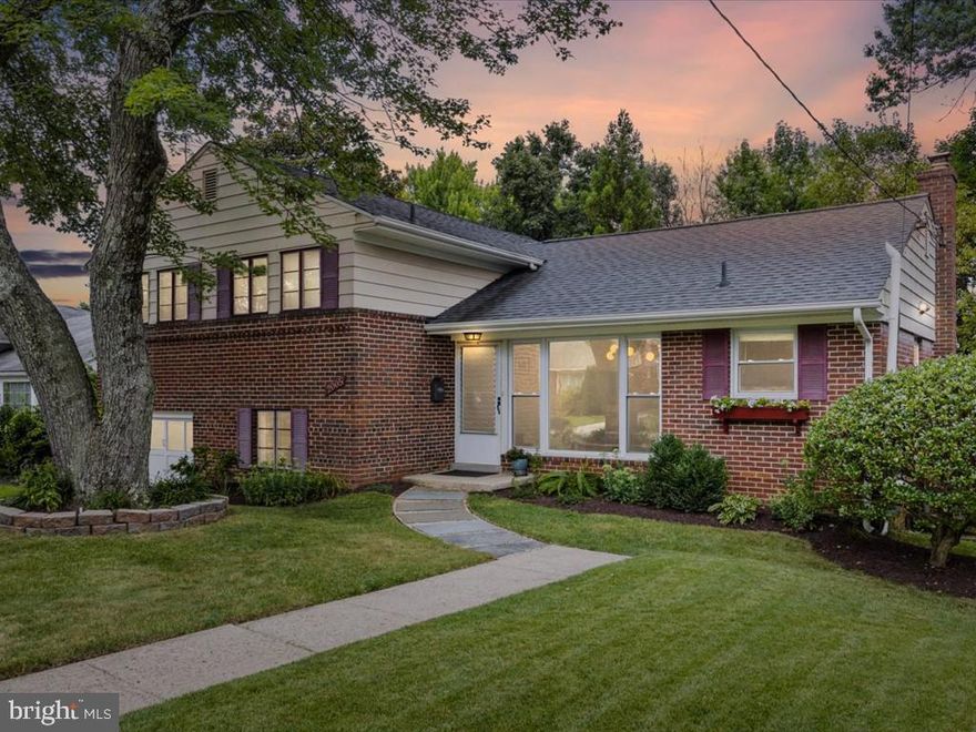 Welcome to 2005 Cascade Road — a beautifully renovated 4-bedroom, 2-bathroom single-family home nestled on a tranquil street in the sought-after Glenview community of Silver Spring. Inside, you'll find an inviting open floor plan with a warm and welcoming ambiance. The fully updated kitchen features premium cherry wood cabinetry, ceramic tile flooring, under-cabinet lighting, granite countertops, and stainless steel appliances. The open-concept design with hardwood floors seamlessly connects the kitchen, dining, and living areas, creating an ideal space for entertaining.

Natural light floods the home through expansive windows and cathedral ceilings with charming wood trim. The dining and living rooms are equipped with high-quality Hunter Douglas dual blinds, adding both style and privacy.

Upstairs, you'll discover three spacious bedrooms and two full bathrooms, including a primary suite with its own en-suite bathroom. The versatile lower level offers a fourth bedroom or office space, a built-in bookcase, access to the one-car garage, and a walkout to the backyard. The large basement provides ample storage and includes the laundry area.

The owners lovingly planted over a hundred native plants in the front and backyard, enhancing the landscape's beauty and local ecology. A custom-made catio structure, accessible from the basement, allows feline friends to enjoy the outdoors safely. Additional upgrades include updated electrical outlets with dimming options, a new plastic laundry tub for easy cleaning, a rebuilt furnace inducer motor, an updated heat exchanger, and improved water flow in the plumbing. A chest freezer in the basement conveys to the new owners.