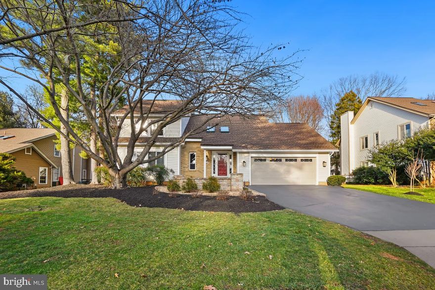 Relax and enjoy the breeze surrounded by the quiet trails and forest of bucolic Flints Grove in this spacious 4 bedroom, 2 full bath and 2 half bath contemporary with a 2-car garage. This updated home is a perfect combination: a seamless flow ideal for entertaining as well as a cozy living space for everyone. The welcoming living room, the gracious dining room and the renovated table-space kitchen are perfect for more formal gatherings. The family room—directly overlooking the kitchen and showcasing a dramatic cathedral ceiling—promotes cozy family get togethers.When the weather cooperates bring the party outside to the recently installed patio with its fire pit. Upstairs finds a large primary bedroom suite with 2 walk-in closets, a renovated bath and a balcony for morning coffee. Three additional bedrooms, and a hall bath. Ready for the Super Bowl? Enjoy the game in the large recreation room on the lower level Conveniently located, commuting is a breeze since I-270, The Inter County Connector (Route 200) and Shady Grove METRO are nearby. area Amenities from recreation, pools, restaurants in Rio, Crown and Kentlands and shopping are in abundance.