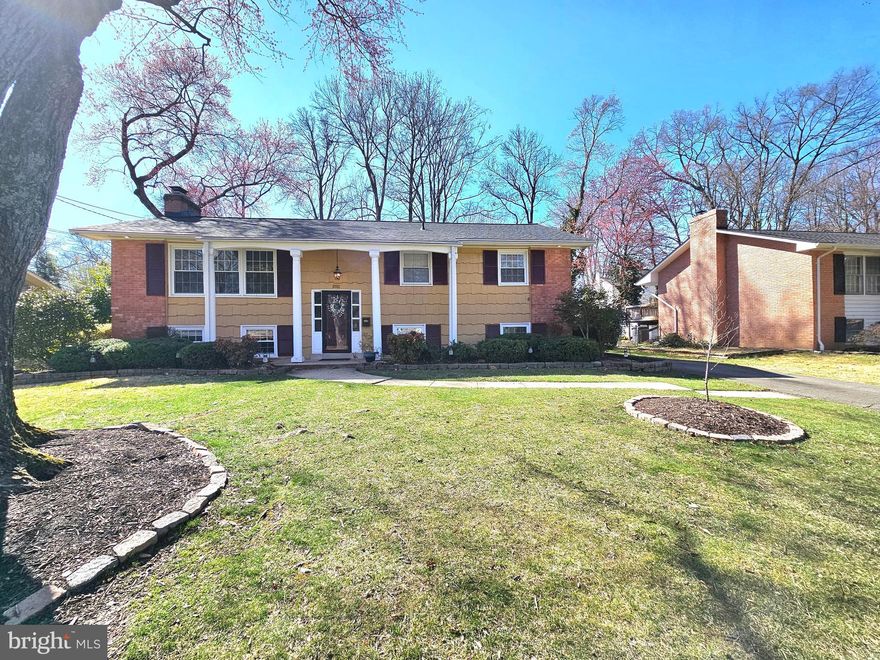 AVAILABLE JUNE 13, 2025. Welcome to this beautifully maintained 5-bedroom, 3-full bath home, offering a perfect blend of comfort and style. The main level boasts stunning hardwood floors throughout, a bright and airy open-concept living and dining area, and vaulted ceilings that add a touch of elegance. The large windows fill the space with natural light, creating a warm and inviting atmosphere. From the dining room, step out onto the enclosed porch, which leads to an open-air deck perfect for enjoying the outdoors. The deck offers stairs down to a fenced-in backyard, ideal for both relaxation and recreation.

The kitchen is a chef's dream, featuring gorgeous tile floors, updated cabinets, a stylish backsplash, and sleek granite countertops. The stainless steel appliances and oversized window overlooking the backyard add both functionality and beauty to the space. The main level also includes a refreshed hall bath and a spacious main bedroom with an ensuite bath, complete with a frameless glass-door shower for a spa-like experience.

For added convenience, the cozy lower level offers a recreation room with a wood-burning fireplace, perfect for unwinding on chilly nights. A large laundry room is equipped with a washer, dryer, utility sink, and extra storage, with a walkout to the backyard. Two generously sized bedrooms and another full bath with a large shower round out the lower level, providing plenty of space for family or guests.

The large, flat backyard is a true highlight, offering a playset, firepit area, and a storage shed – all enclosed within a fenced perimeter. A long driveway accommodates up to two cars, and there is plenty of street parking available for guests.

The area offers a suburban feel with easy access to major routes like the George Washington Parkway, making commuting to downtown Alexandria, Arlington, and Washington, D.C. convenient. Nearby, you'll find parks like Fort Hunt Park for outdoor recreation, along with local shops and services, providing everything you need just a short distance away. This location combines peaceful living with great accessibility to urban amenities.

This home is ready to provide its new owners with comfort, convenience, and plenty of space for both indoor and outdoor enjoyment. Don't miss out on the opportunity to make it yours!

Smaller dogs OK, not cats.