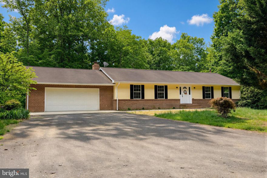 15.42 acres of serenity await!  Located just minutes from shopping, restaurants, etc., BUT far enough off the beaten path to offer seclusion, privacy, hunting and acting as a retreat from the hustle and bustle of everyday life. Move in ready with fresh paint and new flooring throughout.  Potential 5th and 6th Bedrooms in basement.