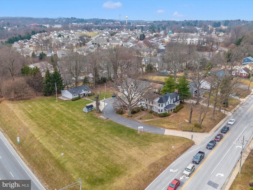 Rare Community Commercial Property ideal for mixed use, residential/commercial/professional offices, veterinary clinic or medical clinic, real estate/mortgage/title company, trade contractors and more.  Offering consists of 2 parcels, totaling just under 1 acre with tremendous exposure on Rt 27.  Currently the property consists of 3 building, well appointed Residence, Shop/Garage/Apartment and a clinic.  Please call for more details.