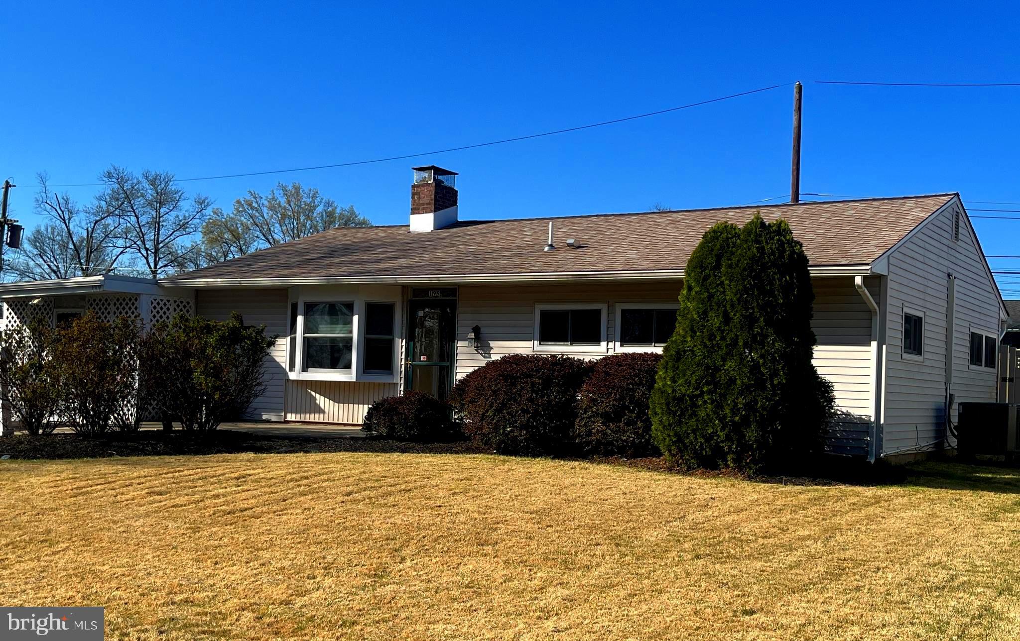 Welcome to your new home, where all the "heavy lifting" has already been done for you, so all you have to do is move in and enjoy life. New Roof 2019, New AC/Heat Pump 2022 , New Water Heater 2018, New Andersen Windows 2020. Freshly professionally painted living room, kitchen, dining area, hall and bath. 3rd bedroom wall was removed to enlarge living room and add walk in closet but can easily be put back. Situated across from the greenbelt and with a completely fenced in back yard, your new home offers you maximum privacy! Home is being sold in as is condition with buyer responsible for Use & Occupancy. Home inspection would be for informational purposes only. Reach out for info on the 1% Buydown rate option that allows buyers to knock 1% off of their mortgage rate for the first year at no cost when using the homeowners preferred lender.
