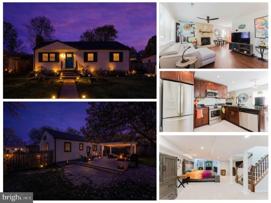 Welcome to 10205 Sager Avenue — a beautifully maintained rambler-style home located on a quiet street in the heart of Fairfax. The home offers multiple living spaces across two finished levels, convenient main-level living, and a thoughtfully designed backyard featuring a spacious deck and covered pavilion.

The home features a traditional layout that balances everyday functionality with inviting gathering spaces. Large windows allow natural light to fill the main living areas, creating a warm and comfortable environment throughout. The main level offers three well-proportioned bedrooms and a full hall bathroom, providing flexibility for households, guests, or work-from-home needs. Each bedroom offers comfortable proportions and natural light, while the primary bedroom provides a private retreat within the home. Hardwood flooring and thoughtful updates throughout contribute to the home’s inviting feel.

The finished basement is currently configured as an expansive primary suite, with the adjoining den serving as a walk-in closet. This level includes new carpeting throughout and a full bathroom, creating a versatile flex space ready to adapt to the next owner’s needs. Multiple windows bring in natural light, helping the lower level feel bright and open. The laundry room also provides additional space for storage.

Outside, the backyard is one of the true highlights of the home. An oversized composite deck extends the living space outdoors and is anchored by a covered pavilion that creates a shaded seating area perfect for gatherings, dining, or relaxing. The pavilion features a ceiling fan, recessed lighting, and ample room for multiple seating areas, making it ideal for entertaining. The fenced-in yard and storage shed offer privacy while still being just minutes from downtown Fairfax.

The location places residents just minutes from Historic Downtown Fairfax, where local restaurants, cafés, shops, and community events create a welcoming small-town atmosphere. George Mason University is also nearby, offering cultural events, performances, and educational opportunities throughout the year. Commuters will appreciate easy access to Route 50, Route 123, and Interstate 66, providing convenient connections to Tysons, Arlington, and Washington, D.C.