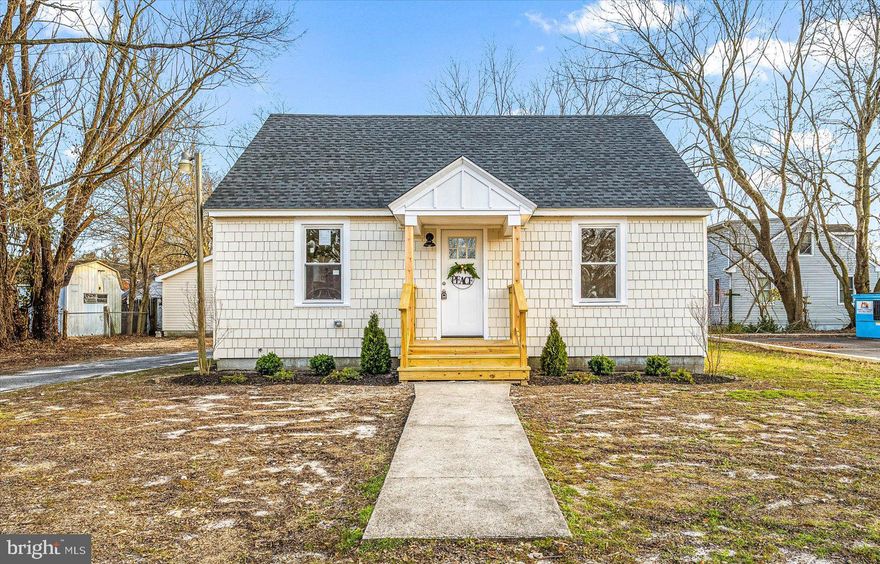 Gorgeously renovated 3 bedroom, 2 bathroom home with detached 3 car garage . New electrical, plumbing, hvac, hardi plank and vinyl siding, 30year architectural shingles on garage and home, granite counters, tiled baths, luxury vinyl floors, stainless appliances, new deck, open concept living/dining/kitchen combo, and so much more. Buyers to verify sq ftg, schools, and taxes. Tax records do no reflect total sq ftg.