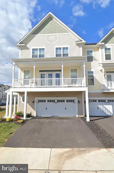 Welcome to this exceptional home nestled in the sought-after Victoria Crossing community—Reisterstown's premier villa neighborhood offering maintenance-free living just moments from historic Glyndon. This beautifully updated residence is one of the largest models in the community, featuring 4 spacious bedrooms and 3.5 bathrooms. Located in a prime and private setting, the home backs to a picturesque common area and offers wonderful views from multiple living spaces. The entry level welcomes you with a bright and airy family room/entertaining space complete with sliding glass doors that open to the rear yard. This level also includes a generously sized bedroom and a full bathroom—perfect for guests or as an in-law suite. Upstairs, enjoy an expansive open-concept layout with an updated chef’s kitchen featuring quartz countertops, stainless steel appliances, gas cooking, double wall ovens, and a large walk-in pantry. The elegant Great Room is enhanced by french doors that lead to a large covered balcony, ideal for outdoor dining and entertaining. A separate dining area, surrounded by windows, doubles as a flexible workspace. The formal living room boasts a cozy gas fireplace and is prepped for a future deck addition. The top floor includes three generously sized bedrooms, two full bathrooms, and a convenient laundry area. The luxurious primary suite offers two walk-in closets, a spa-like en-suite bath, and a private sitting room—ideal for a home office, gym, or relaxation space. Additional highlights include plush carpeting throughout, abundant natural light from oversized, energy-efficient windows, and high-quality construction designed to keep utility costs low. Enjoy maintenance-free living—the HOA covers lawn care, snow removal, and common area maintenance. Conveniently located near shopping, dining, and commuter routes.