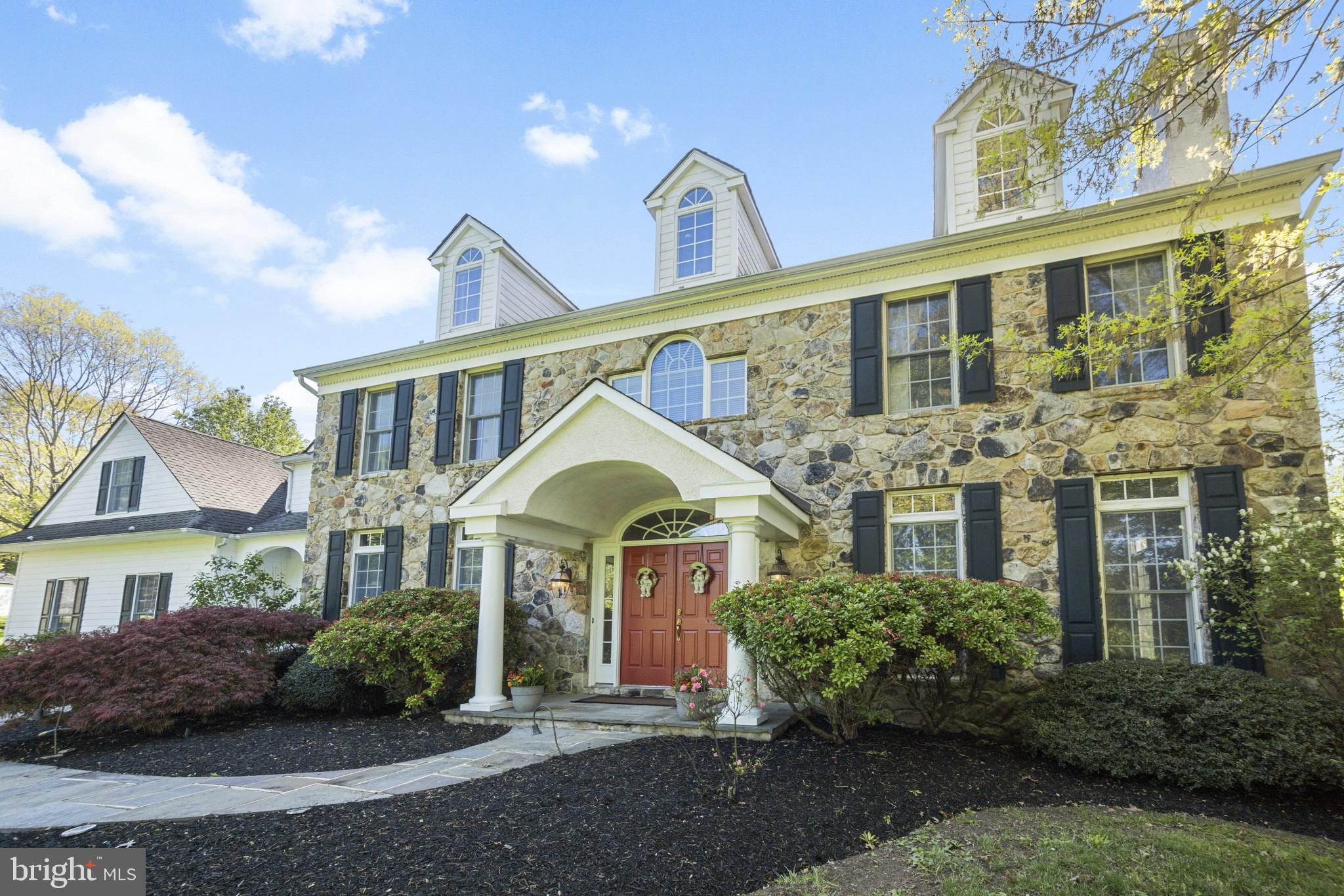 This elegant home is situated in the desirable neighborhood of Hillhurst, located in the rolling green valleys of Pennsbury Township and the award-winning Unionville Chadds Ford School District. Boasting Hardie Board siding and gorgeous stone, this home offers an enviable amount of living spaces, including a finished walk-out lower level and two third floor bedrooms. The main floor features a large foyer that leads to both formal and informal living areas, a large eat-in kitchen, and an abundance of cabinets, closets and pantry space. There are two fireplaces on the first floor. The entry staircase offers a curved stairway leading to a spacious second floor, a generous owner's suite and bath, walk-in closets, a gas fireplace and a tray ceiling, as well as three additional bedrooms, a jack and jill bath suite and an en suite guest room. This is truly an entertainment-ready home. The large deck and spacious yard back to dedicated open space and can accommodate an in-ground pool. Unlike many of the lots on Misty Meadow, this yard is relatively level and the house sits at street level. There are hardwoods throughout, stainless appliances and high end finishes throughout this gracious home. In addition to all of these amenities, the home is situated at the end of cul-de-sac, has a level driveway and an electric dog fence.