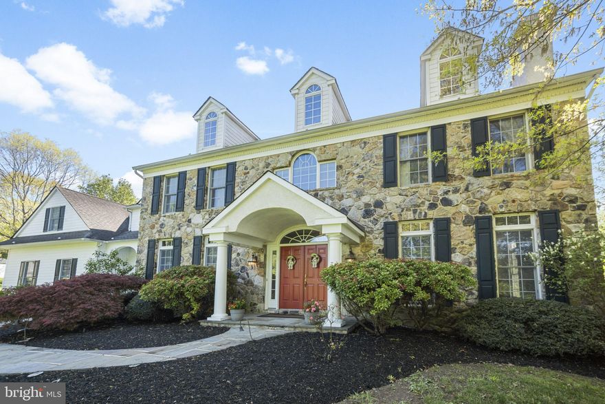 This elegant home is situated in the desirable neighborhood of Hillhurst, located in the rolling green valleys of Pennsbury Township and the award-winning Unionville Chadds Ford School District.  Boasting Hardie Board siding and gorgeous stone, this home offers an enviable  amount of living spaces, including a finished walk-out lower level and two third floor bedrooms.  The main floor features a large foyer that leads to both formal and informal living areas, a large eat-in kitchen, and an abundance of cabinets, closets and pantry space. There are two fireplaces on the first floor. The entry staircase offers a curved stairway leading to a spacious second floor, a generous owner's suite and bath, walk-in closets, a gas fireplace and a tray ceiling, as well as three additional bedrooms, a jack and jill bath suite and an en suite guest room.  This is truly an entertainment-ready home.  The large deck and spacious yard back to dedicated open space and can accommodate an in-ground pool.  Unlike many of the lots on Misty Meadow, this yard is relatively level and the house sits at street level. There are hardwoods throughout, stainless appliances and high end finishes throughout this gracious home. In addition to all of these amenities, the home is situated at the end of cul-de-sac, has a level driveway and an electric dog fence.