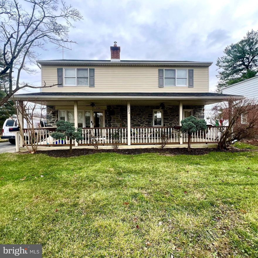 Welcome Home! 724 Penn Pines Blvd is a beautiful single family detached property nestled in the charming neighborhood of Aldan.  This property features a hardwood main floor, an updated kitchen, stainless steel appliances, a spacious backyard, front driveway for off street parking, three spacious bedrooms on the second floor and two full bathrooms. This property is conveniently located with easy access to Philadelphia International Airport, Philadelphia Union Stadium, Lincoln Financial Field, Wells Fargo Center, shopping malls, markets, and has easy access to I-95. Schedule your showing today! Motivated Seller!