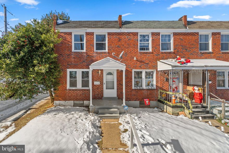 CALLING FOR HIGHEST AND BEST BY 5PM ON THURS, JAN 23.  

Welcome to 4210 Fairhaven Avenue, a beautifully renovated end-unit townhome offering the perfect blend of modern comfort and classic charm. This light-filled home has been thoughtfully updated to meet your needs, featuring stylish finishes throughout. The living and dining areas boast abundant natural light, creating a warm and inviting atmosphere perfect for relaxing or entertaining.

The kitchen is a highlight, equipped with sleek new counters, cabinets, and appliances. Upstairs, you’ll find well-appointed bedrooms with plenty of natural light. The finished basement offers additional living space, ideal for a home office, rec room, or guest space, and includes washer and dryer hookups for added convenience. As an end-unit, this home offers extra privacy and a spacious fenced-in outdoor space, with room for gardening, grilling, or simply enjoying the fresh air. 

Whether you’re a first-time homebuyer or looking to upgrade to a move-in-ready home, 4210 Fairhaven Avenue is the perfect choice. Schedule your showing today and discover all this charming property has to offer!