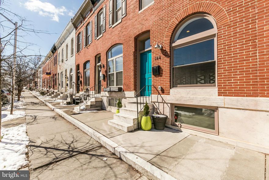 Beautiful, bright renovation with 6+ yrs. left on CHAP tax credit & over 2100 s.f. finished space!  Gracious 12'+ wide open main floor w/ laundry & PR. Tray ceilings & crown moldings throughout. WIC in Master BR.  Fully finished basement w large office/family rm, 3rd full bath, 3rd BR or guest rm. Near Patterson Park and JHH (LNYW $5K!).  Sellers to provide $5K towards PARKING pad for a small car!