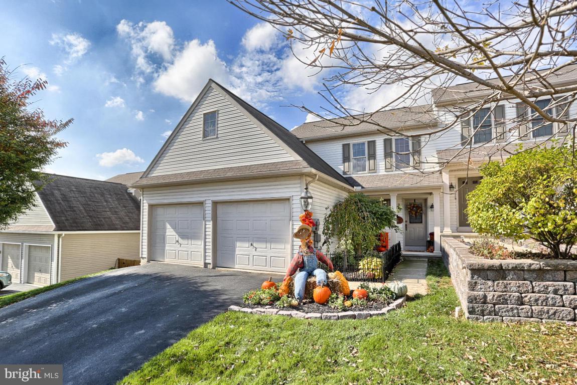 This beautiful semi-detached 2-story offers 3 bedrooms, 2.5 baths, 2-car garage, hardwood foyer, gas fireplace, newer appliances, eat-in kitchen, private trellised deck overlooking a preserved farm, spacious master suite with private bath and large walk-in closet. All convenient to shopping, parks, and highway.