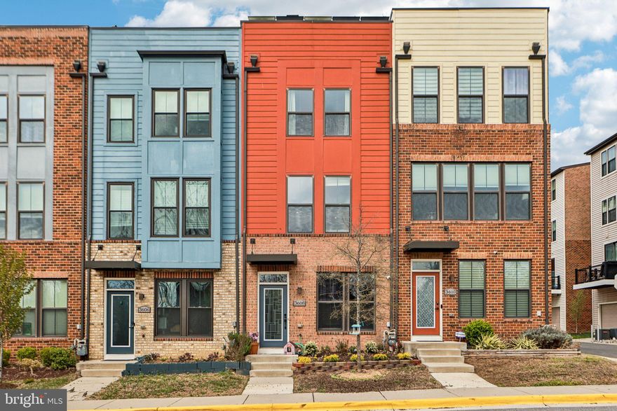 Modern Townhouse – Prime Location!

This beautifully designed townhouse is just steps from the Metro, shopping, dining, and parks—offering unbeatable convenience!

Inside, enjoy laminate floors, hardwood stairs, granite countertops, and stainless steel appliances, all bathed in natural light. Each bedroom has its own full bath, maximizing privacy and comfort.

The fourth-floor suite features a bedroom, full bath, and a loft—perfect for a home office. Step onto your private rooftop terrace and take in some really cool views.

With Hyattsville Crossing Metro just outside, commuting is a breeze. —schedule your tour today!