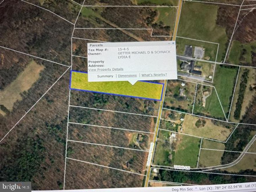 Great opportunity two build your perfect home on a private lot. Close to the river with privacy and  wildlife, yet close enough to small town living.  Don’t miss this gem of a lot located close to Luray Caverns and other attractions natural attractions.