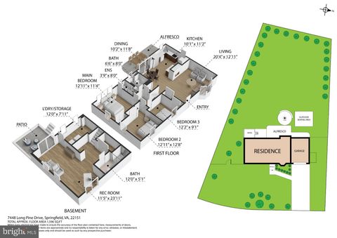 Photo of 7448 Long Pine Drive, SPRINGFIELD, VA 22151 (MLS # VAFX2296112)