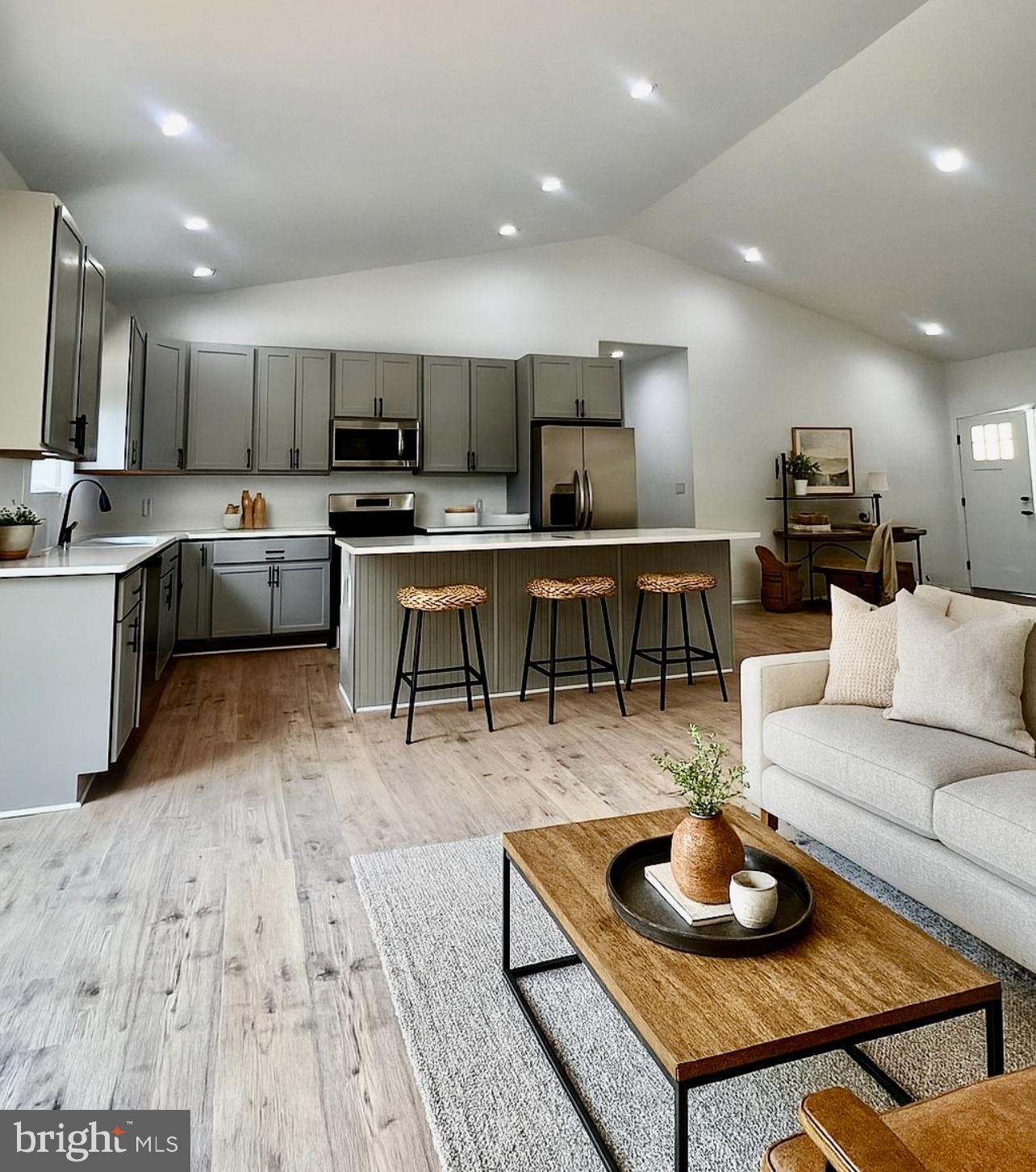 This beautifully designed home features 1,684 square feet of main-level living, paired with an expansive 872 sq ft garage—perfect for vehicles, storage, or a workshop. Enjoy serene mornings and peaceful evenings on the large covered front porch, or entertain guests on the spacious back deck just off the kitchen.
Inside, you’ll find 3 bedrooms and 2.5 bathrooms, including a convenient half bath off the laundry room on the main level. The layout is flooded with natural light, offering an open, airy feel throughout. The walk-out basement is unfinished but full of potential, with large windows and a rough-in for a full bath—ready to be customized to your needs.
This home blends functionality, comfort, and beauty—inside and out.