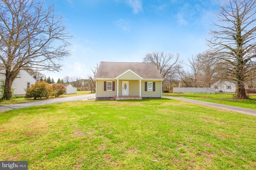 Welcome home! This beautifully cared-for property offers small-town charm with big advantages — no town taxes and only a five-minute walk to the local elementary school.

Sitting on a spacious 0.78-acre lot, you'll love the huge backyard, perfect for kids, pets, or backyard cookouts. The large circular driveway provides plenty of parking, and there’s even a storage shed for all your outdoor gear.

Inside, you’ll find gorgeous hardwood floors on the first level with two bedrooms and one full bath. Upstairs features another bedroom plus a bonus space, great for a home office, playroom, or cozy hangout.

The kitchen shines with white cabinets, stainless steel appliances, and a stylish white subway tile backsplash. The first-floor laundry room has plenty of cabinetry and includes a new washer and dryer. Every inch of this home has been meticulously maintained — move in with confidence and start enjoying right away.

Priced under $300,000, this home qualifies for many financing options, including the 0% down USDA loan — making homeownership more attainable than ever!

Don’t miss this opportunity to own a well-loved home with great space, a convenient location, and affordable living in Federalsburg.