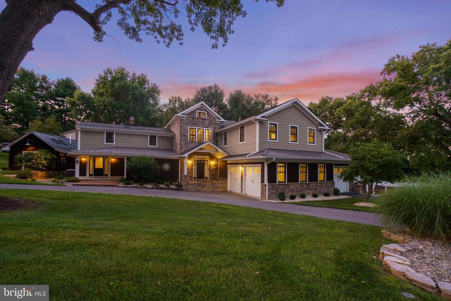 RELAXATION AWAITS YOU! UNBELIEVABLE OPPORTUNITY TO OWN ONE OF HOWARD COUNTIES MOST ARCHITECTURALLY IMPORTANT HOUSES.  THIS FABULOUS 5 BEDROOM FULLY RENOVATED FARM HOUSE IS NOW AVAILABLE IN SOUGHT FATER ELLICOTT CITY! THE ORIGINAL FARM HOUSE WAS BUILT IN 1870 AND THEN REMODELED AND ADDED ONTO IN 2005.  YOU HAVE TO SEE THIS TO BELIEVE IT.   THIS STUNNING PROPERTY EXUDES LUXURY WITH CUSTOM FEATURES THROUGHOUT. A GRAND FOYER WELCOMES YOU AS SOON AS YOU WALK IN.  THE MAIN LEVEL OFFERS A GOURMET KITCHEN, A MAIN LEVEL BEDROOM WITH AMPLE LIGHT, A LIVING ROOM, DINING ROOM, AND LAUNDRY ROOM.  CHARMING TOUCHES FROM THE ORIGINAL 1870s FARMHOUSE THROUGHOUT INCLUDING EXPOSED BEAMS,  AND GORGEOUS HARDWOODS. THE UPPER LEVEL INCLUDES A LARGE PRIMARY SUITE AND 3 ADDITIONAL BEDROOMS PLUS SECOND FULL BATHROOM. THE LOWER LEVEL OFFERS FINISHED SPACE AS WELL AS PLENTY OF STORAGE AND A 4TH FULL BATHROOM. OUTDOOR SPACE IS A DREAM WITH GAS HEATED SALTWATER POOL, DECK WITH PERGOLA, CUSTOM LANDSCAPING, AND A STUNNING GUEST HOUSE WITH CABANA. THIS GUEST HOUSE CAN BE USED AS A HOME OFFICE, HOME GYM, MUSIC OR CRAFT ROOM, ETC. EASY ACCESS TO SHOPPING DINING AND COMMUTER ROUTES.  IDYLLIC LOCATION JUST A FEW MINUTES AWAY FROM PATAPSCO STATE PARK AND ITS WALKING/BIKE TRAILS.