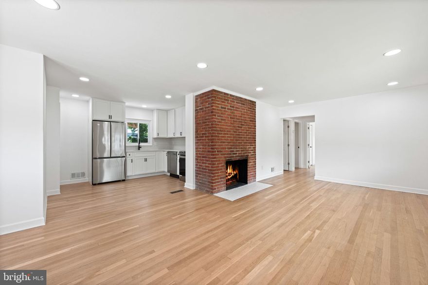 We are pleased to present to you 9407 Wellington St, a lovely, spacious, clean and bright renovation ready for immediate occupancy.

Situated on an oversized lot, with mature trees and luscious green landscape, you are welcomed into the property by light oak hardwood floors that seamless engage the entire main floor of the home. Featuring large a 6ft picture window in the front of the home, natural light paired with an open + airy feel is optimized. 

The open kitchen with a timeless aesthetic features white cabinets, quartz countertops and brand new stainless steel appliances.  The main floor also features 3 spacious bedrooms, 2 full bathrooms - to include a large, rear sided primary suite with laundry, fully built  out MASSIVE walk-in closet, and a s9 ft vaulted ceiling shower - yes! That is correct. 

The lower level of the home is also fully finished with large rec room, secondary storage or 4th bedroom and full bathroom.

This home is special and perfectly ready for you!