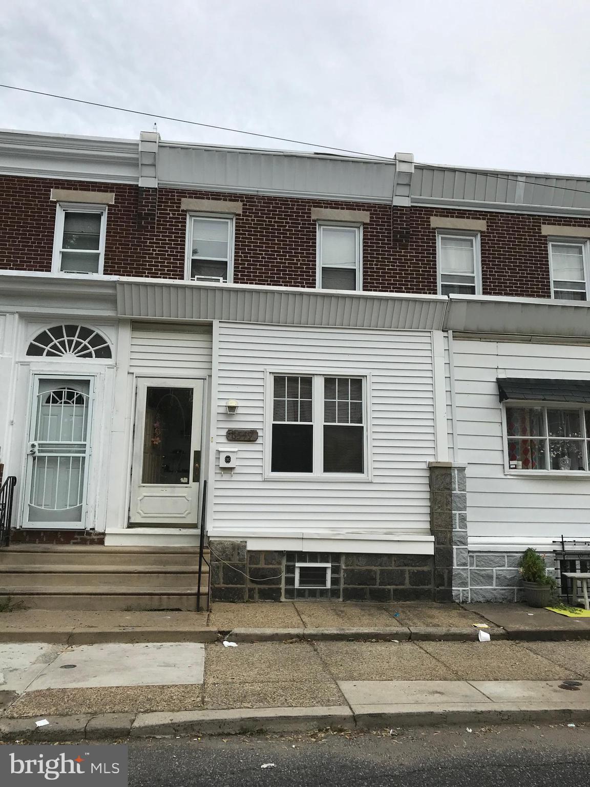 Large home located in Tacony area of the City. Home offers enclosed porch, extra large living room with faux fireplace. Large Dining Room w/ separate kitchen area that leads to a good size back yard. Property has a large full size basement with forced air heater and gas hot water heater. 2nd Floor offers three spacious rooms with a full bathroom. Property was remodeled in 2020 with newer flooring, bathroom and kitchen.