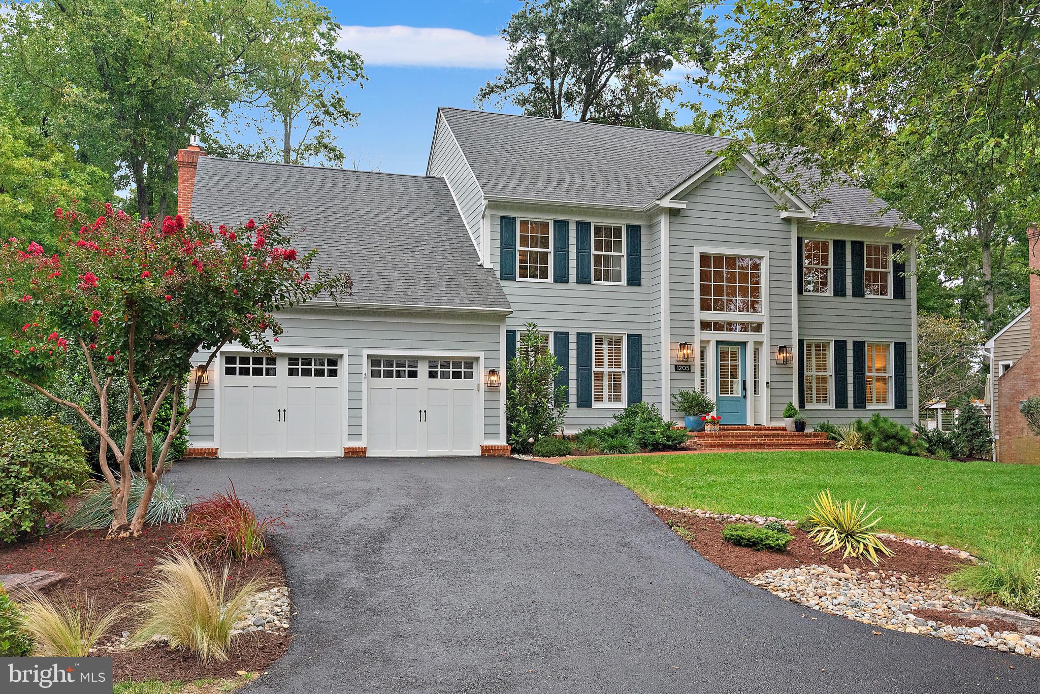 Charming coastal home renovated and updated to perfection in water-privileged Fishing Creek Farm. Beautifully landscaped including extensive hardscape -- this is curb appeal PLUS! Brick walkway, steps, front porch and Hardi-plank exterior provide elegant approach. An open floorplan features 2-story foyer with custom chandelier and moldings, large window above front door and guest coat closets on either side. The expansive foyer has double-door entry to bedroom/office with adjoining full bath including shower stall with glass door, additional coat closet and access to lower level. The living room has crown molding and large windows with plantation shutters and the dining room has crown/chair rail molding and large bay window overlooking back yard. A cook's kitchen awaits you with white cabinets, quartz counters, ceramic tile backsplash, farmhouse sink with large window above, center island with Bosch 5-burner gas cooktop, Kitchen Aid wall oven, microwave, refrigerator/freezer and dishwasher, pantry closet and table space. The adjoining family room has a gas fireplace with granite hearth/surround and atrium doors to composite deck leading to a patio and lovely fenced back yard. There are hardwood floors, custom window treatments and lighting fixtures throughout the main level. A laundry room leading out the 2-car garage completes the main level. The upper level is carpeted and has 4 bedrooms including primary suite with vaulted ceiling/fan, walk-in closet and adjoining spa bath with double vanity, ceramic whirlpool tub with air jets, shower stall with glass door and private w/c. The remaining bedrooms have double-door closets for ample storage and the full bathroom on hall has tub/shower with ceramic tile surround and a linen storage armoire. The lower level is ready-to-finish with high ceilings, windows, rough-in for bathroom and atrium doors to walk-out stairs and fenced back yard. The feeling of this home is elegant but also warm and inviting. The cul-de-sac of Thomas Point Court offers a sense of privacy with sites backing to wooded areas. Fishing Creek Farms amenities include a 36-slip marina and mooring field on protected Duvall Cove along with smaller craft docking sites, a jet ski dock, boat ramp, waterside pool and a recently renovated clubhouse. A resurfaced tennis/pickleball court hosts neighborhood matches and a children's tennis camp in the summer. There is also another kayak rack and crabbing pier that extends 90-ft into Fishing Creek. Unspoiled beaches on Cherry Tree Cove and the South River are part of the community's 100-acres of protected natural open space. Thomas Point Park and Quiet Waters Park are both nearby making this an idyllic setting to call home!