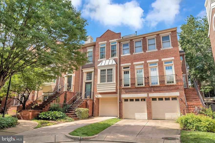 What more could you ask for than this absolutely stunning 4-level colonial townhouse? You'll immediately fall in love with the bright and open floor plan. Volume ceilings throughout and lots of natural lighting. Beautifully maintained hardwood flooring and tasteful architectural designs throughout are sure to please. The kitchen offers plenty of works space and a gas cooktop for efficient cooking. Soak up the natural light shining through the palladium windows or enjoy cozy evenings in front of either of the two woodburning fireplaces. Adjourn to the private 4th-floor main suite with an unbelievable ensuite. Volume ceilings and so much more. This home is sure to please. 3811 Courtland Circle is just steps away from many commuting options such as local and metro bus stops, and minutes to the Pentagon, DC, Old Town Alexandria, and more. Also conveniently located near schools, shops, restaurants, and the popular Mount Vernon Avenue. Schedule your tour before it's too late.