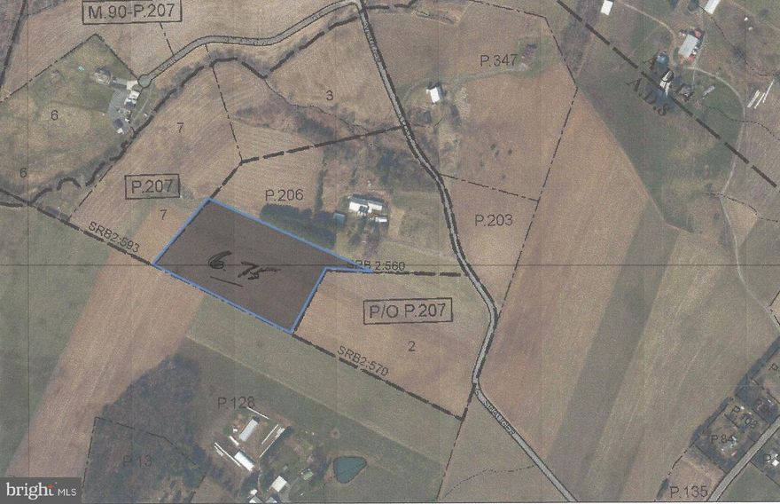 6.75 acres farmland part of parcel 206 G. Swauger Rd. in Pleasant Valley. Survey Pending.