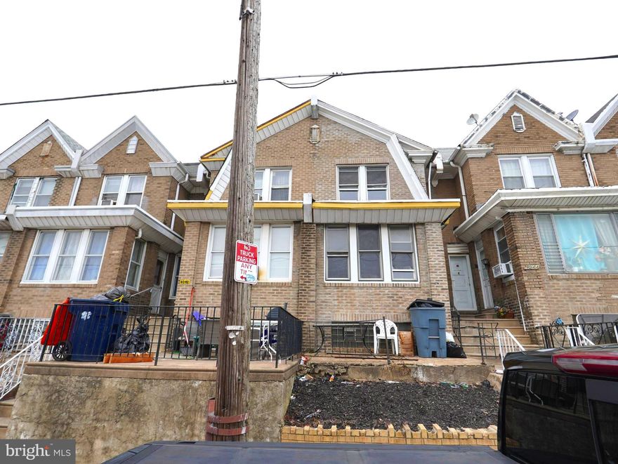 Rare Opportunity!  Renovated Duplex in the Highly Sought-After Juniata Neighborhood

This duplex, featuring a fully renovated first-floor unit, is a rare investment opportunity you won’t want to miss. Updated in 2024, this property offers a well-maintained, versatile layout, making it perfect for both investors and homeowners looking to enjoy both rental income and a fantastic place to live.

Key Features:
First-Floor Unit: Recently renovated with fresh paint and modern finishes throughout, making it move-in ready and appealing to tenants.

Versatile & Spacious: Thoughtfully designed floor plans offering comfortable living with plenty of space for entertaining and relaxation.

Investment Potential: This multi-unit property is perfect for investors looking to expand their portfolio, or homeowners who want to live in one unit and generate rental income from the other.

Basement with Separate Entrance: The property also features a basement with a separate entrance, which could be finished to create even more income potential—an exciting opportunity to increase value!

Prime Location: Located in the desirable Juniata neighborhood, just minutes from I-95 and the Jersey Bridge, this location offers easy access to transportation, the city, and surrounding areas. Public transportation is also nearby.

"As-Is" Sale: The property is being sold "As-Is", meaning no repairs will be made by the owners. It’s priced to reflect its current condition, offering great potential for the right buyer.

Whether you’re an investor looking for steady rental income or a homeowner seeking a vibrant neighborhood with easy access to the city, this property offers an incredible opportunity.

Don’t miss out! Schedule your tour today and see the potential for yourself!