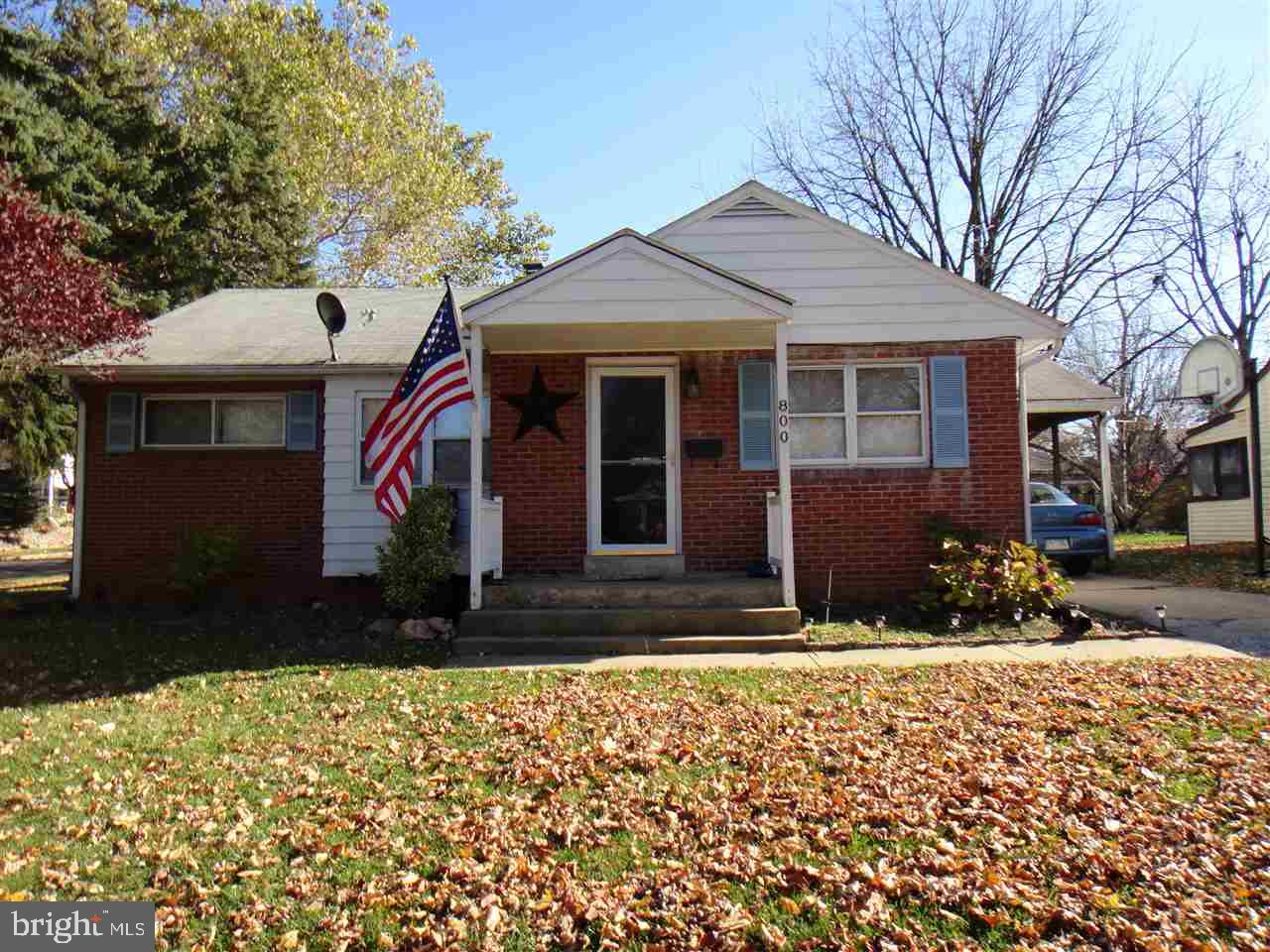 **Call LA before trying to schedule any showings.** Solid brick rancher in New Cumberland Boro just needs a little cosmetic work to make it shine again. Nice HW Floors, great location, walking distance to shopping and schools. 3 Bedrooms, enclosed Sunroom, Gas Heat, CAC, full basement could easily be finished for additional living space. Carport, corner lot. Home is ready for a new owner to bring it to it's full potential.