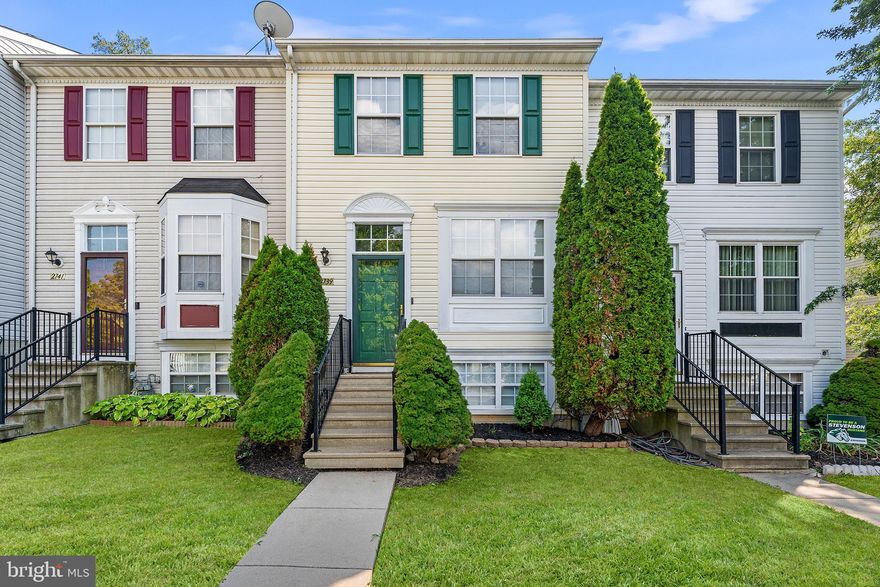 Welcome to this charming 3-level townhome that combines modern comfort with effortless style!   Featuring 3 spacious bedrooms and 2 full baths, this home is perfect for any lifestyle. The sleek kitchen boasts brand new stainless steel appliances, including a new refrigerator and microwave, and features a window that opens up to the living room, creating a bright and airy feel. The upstairs bath has been beautifully updated with a new bathtub for your relaxation. Enjoy the versatility of a partially finished walkout basement complete with a full washer and dryer. Outside, you'll find a generous backyard, ideal for outdoor activities and gatherings. With a brand new roof installed in 2021 and an HOA-managed community, you’ll love the ease and convenience of this well-kept gem. All this is nestled in a fantastic neighborhood, just moments from Interstate 695. Don’t miss your chance to make this home yours—schedule a showing today!
