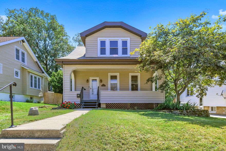 Welcome home! Baltimore Charm meets modern convenience! Go green and reduce your carbon footprint with an eco-friendly geothermal HVAC and water heater that also lowers your monthly costs! Stay comfortable year-round while saving money and the environment! Soaring ceilings and neutral décor throughout, generous open kitchen with abundant counter space and stylish stainless-steel appliances. The main level is complete with a generous bedroom and full bathroom. The upper level boasts three bedrooms and a full bath with oodles of natural light! Many updates throughout, large, covered maintenance-free composite porch and large yard. New roof and vinyl windows seal the deal! This home is a ten!